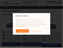 Tablet Screenshot of hyundaikortingsactie.nl